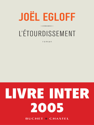 cover image of L'étourdissement